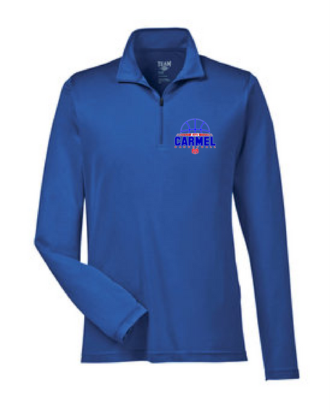 Mens Basketball Men's 1/4 Zip Long Sleeve Shirt